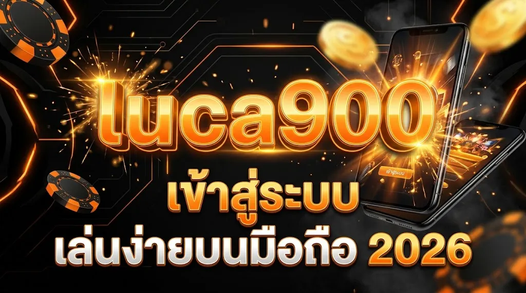 luca900 เข้าสู่ระบบ เล่นง่ายบนมือถือ 2026